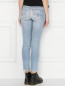 узкие джинсы с потертостями AG Jeans  –  МодельВерхНиз1