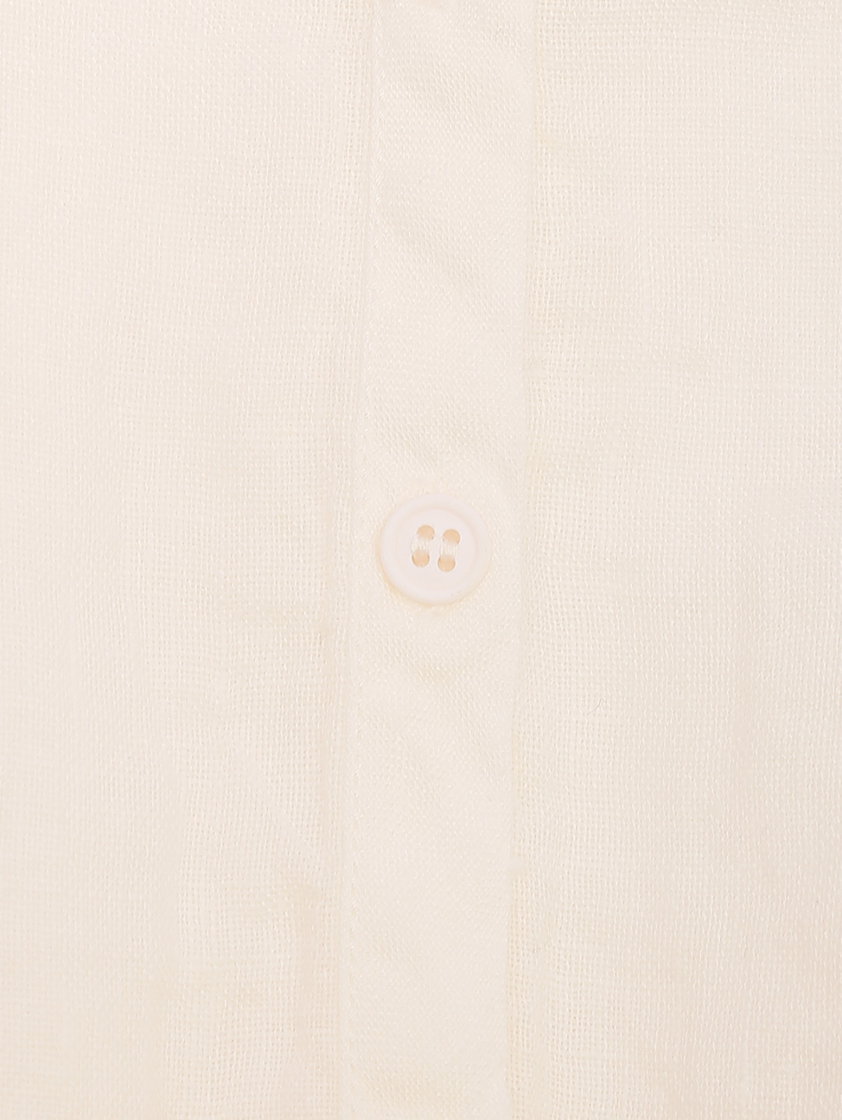 Блуза однотонная из льна DEHA  –  Деталь1
