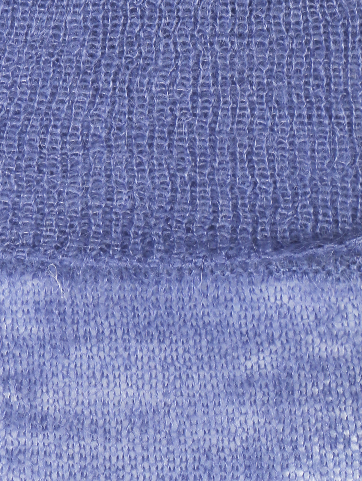 Свитер из шерсти и мохера Nina Ricci  –  Деталь1  – Цвет:  Фиолетовый
