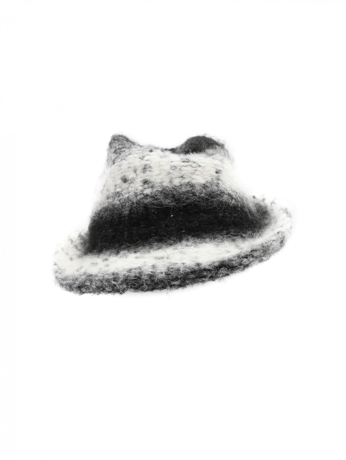 Шляпа с узором Paul Smith  –  Общий вид  – Цвет:  Черный