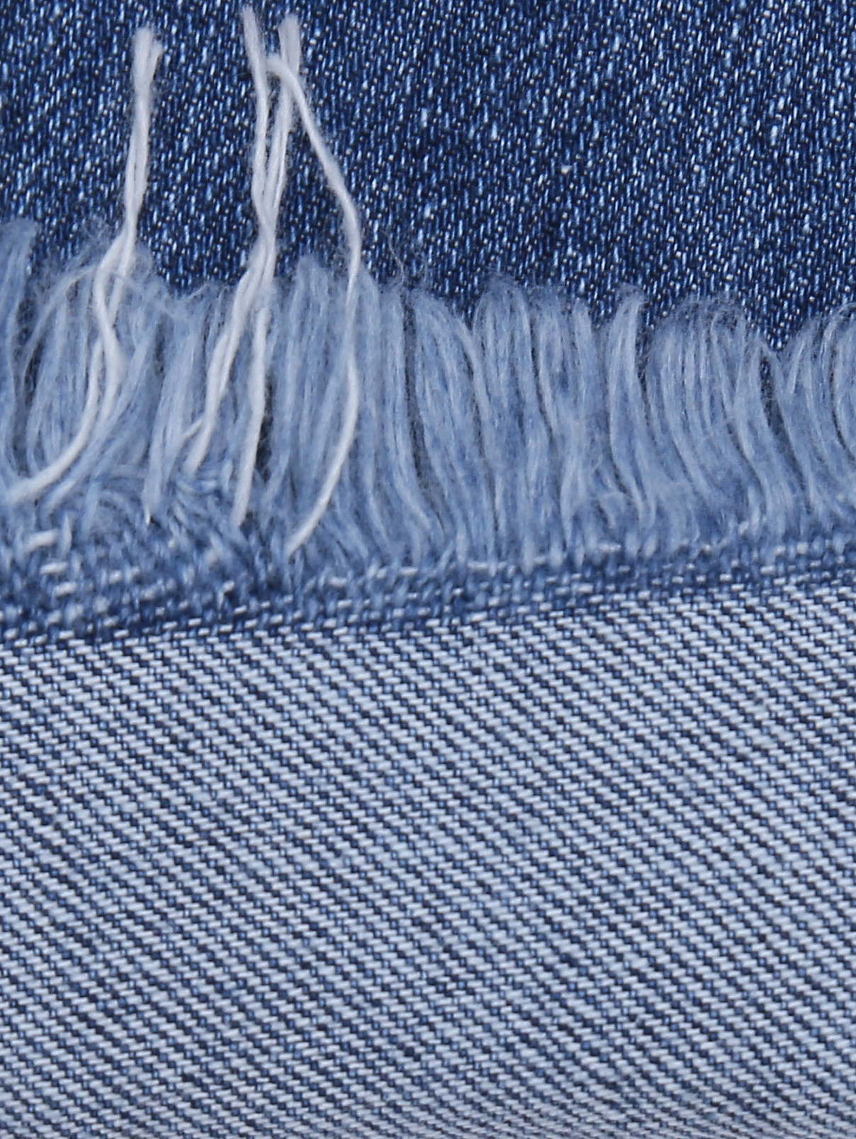 Широкие джинсы с разрезами Diesel – Деталь2 – Цвет: Синий