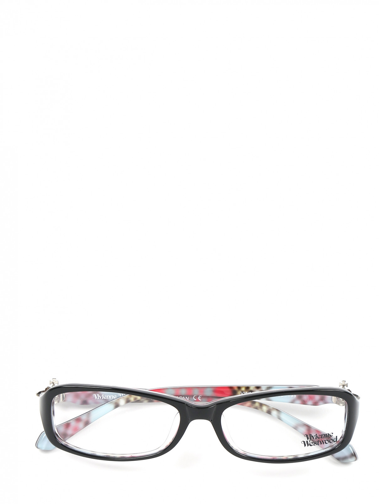 Оправа для очков из пластика с декором Vivienne Westwood  –  Общий вид  – Цвет:  Мультиколор