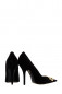 Туфли из бархата с металлической фурнитурой Balenciaga  –  531308 Туфли Модель Верх-Низ1