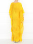Шелковое платье-макси свободного кроя с принтом Stella Jean  –  МодельВерхНиз1