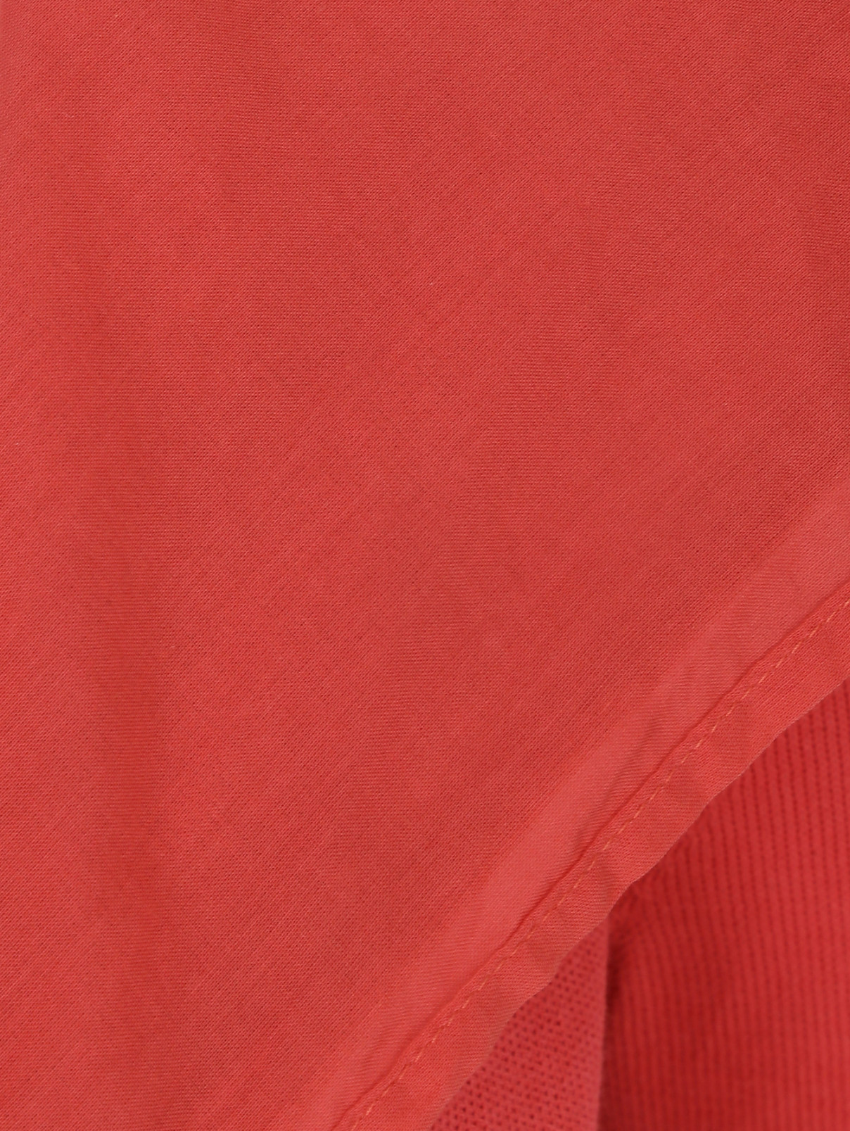 Кардиган из хлопка Parronchi Cashmere  –  Деталь  – Цвет:  Оранжевый