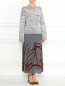 Джемпер из смешанной шерсти свободного кроя DKNY  –  Модель Общий вид