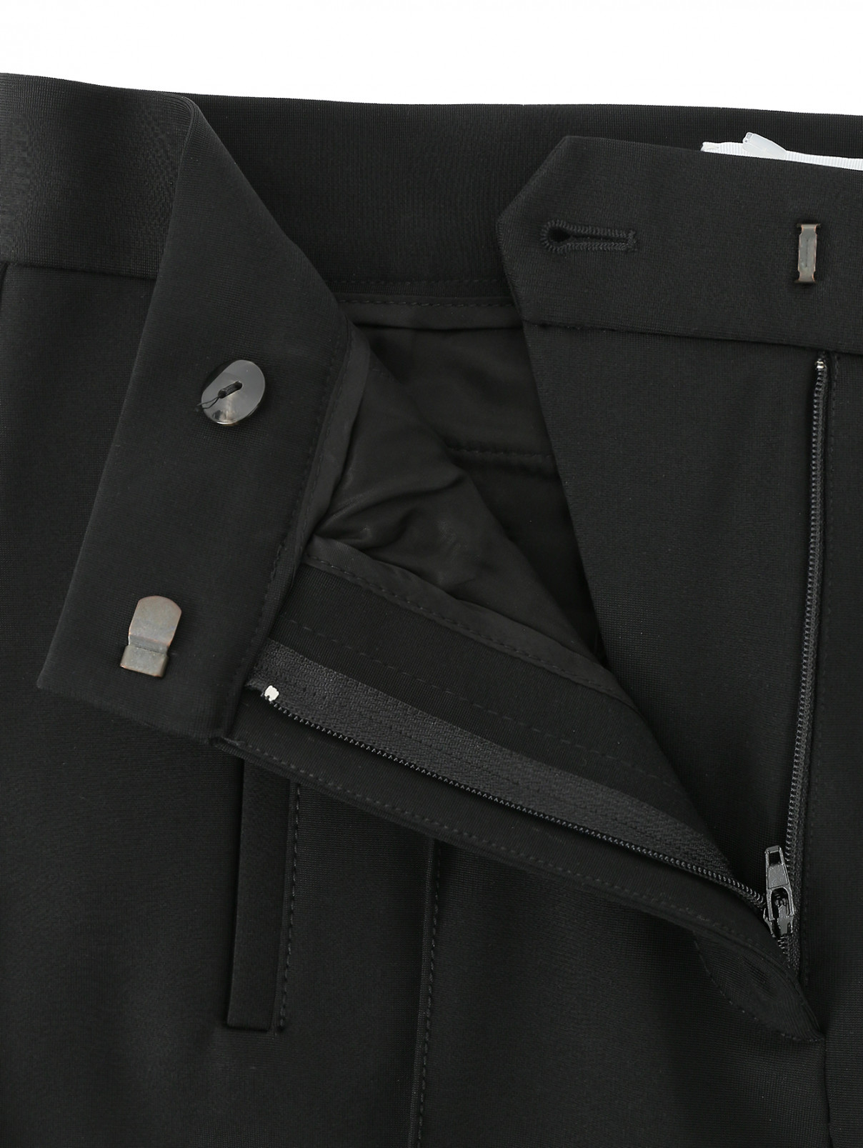 Узкие брюки Viktor&Rolf  –  Деталь  – Цвет:  Черный