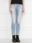 узкие джинсы с потертостями AG Jeans  –  МодельВерхНиз