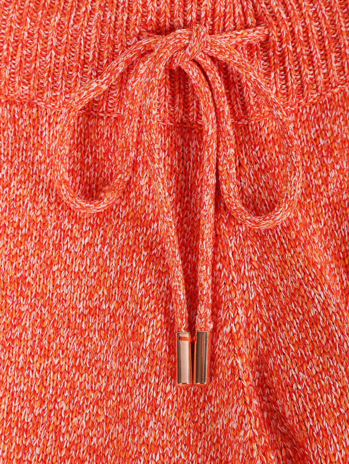 Трикотажные брюки на резинке Edition10  –  Деталь1  – Цвет:  Оранжевый