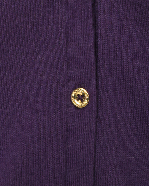 Кардиган из смешанной шерсти на пуговицах декорированный вышивкой Juicy Couture - Деталь