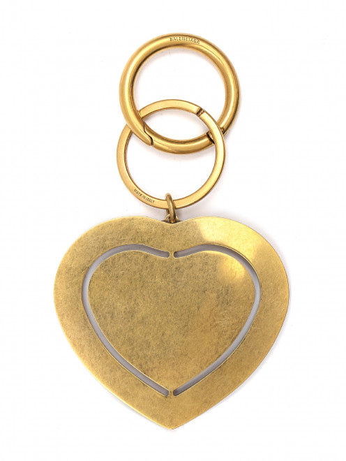 Брелок в виде сердца с логотипом Balenciaga - Обтравка1