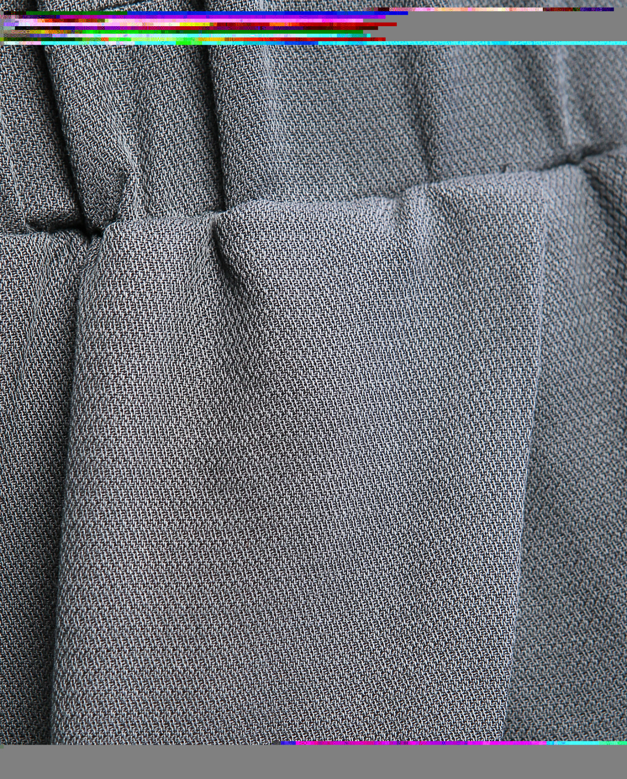 Мини-юбка на резинке с запахом MKT Studio  –  Деталь  – Цвет:  Серый