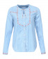 Блуза из льна с вышивкой MKT Studio  –  Общий вид