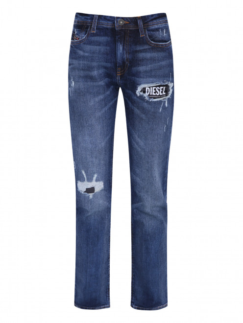 Прямые джинсы с разрезами Diesel - Общий вид