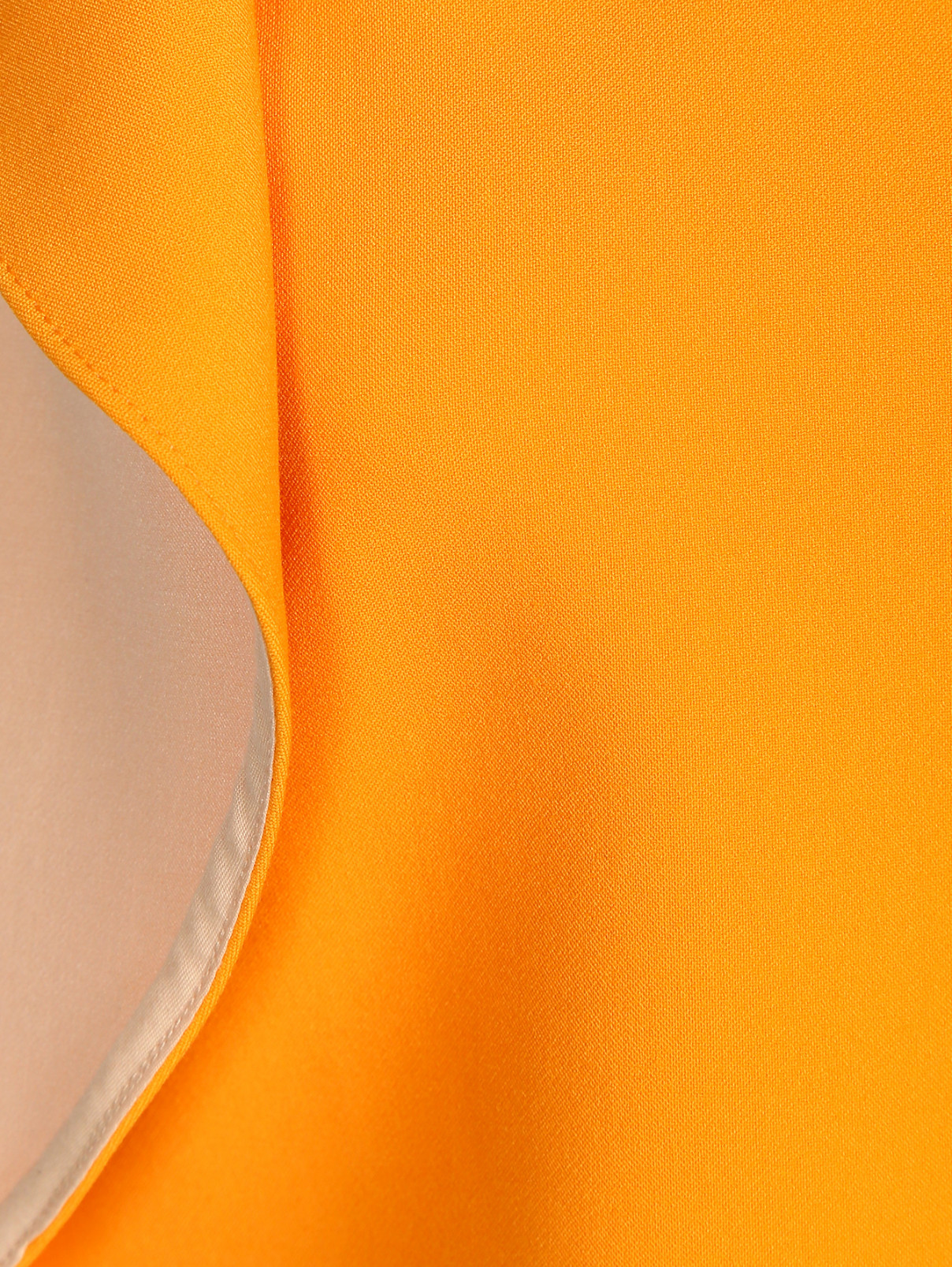 Укороченный топ с драпировкой Tara Jarmon  –  Деталь  – Цвет:  Оранжевый
