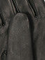 Перчатки из гладкой кожи с логотипом Moschino  –  Деталь1