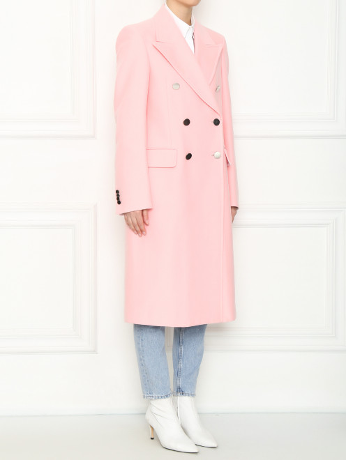 calvin klein pink coat