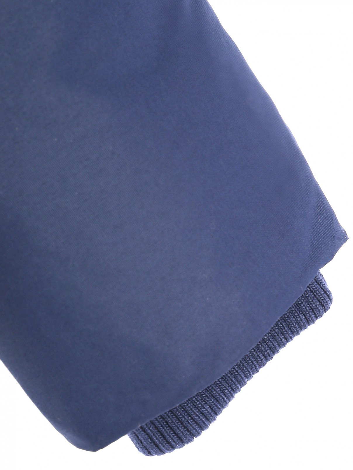 Пуховик на молнии с капюшоном Tommy Jeans  –  Деталь1  – Цвет:  Синий