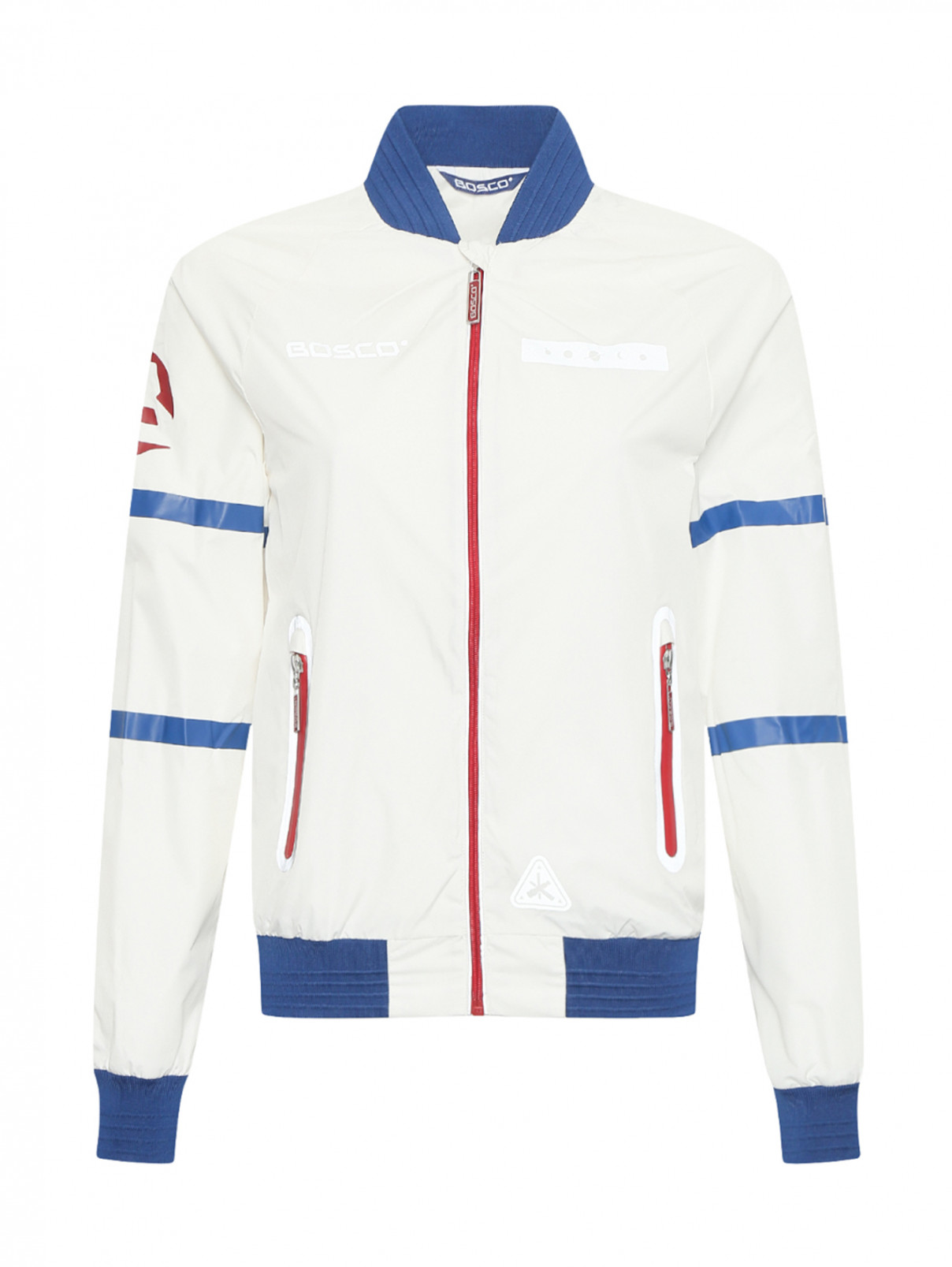 Спортивный костюм с принтом BOSCO  –  Обтравка1  – Цвет:  Белый