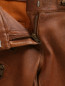 Кожаные брюки BALMAIN  –  Деталь